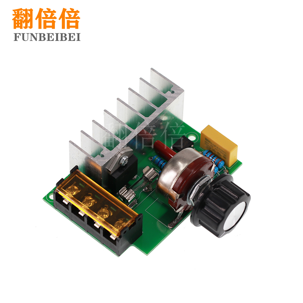 优信电子4000W调压器：调光调温调速神器，安全用电新保障！