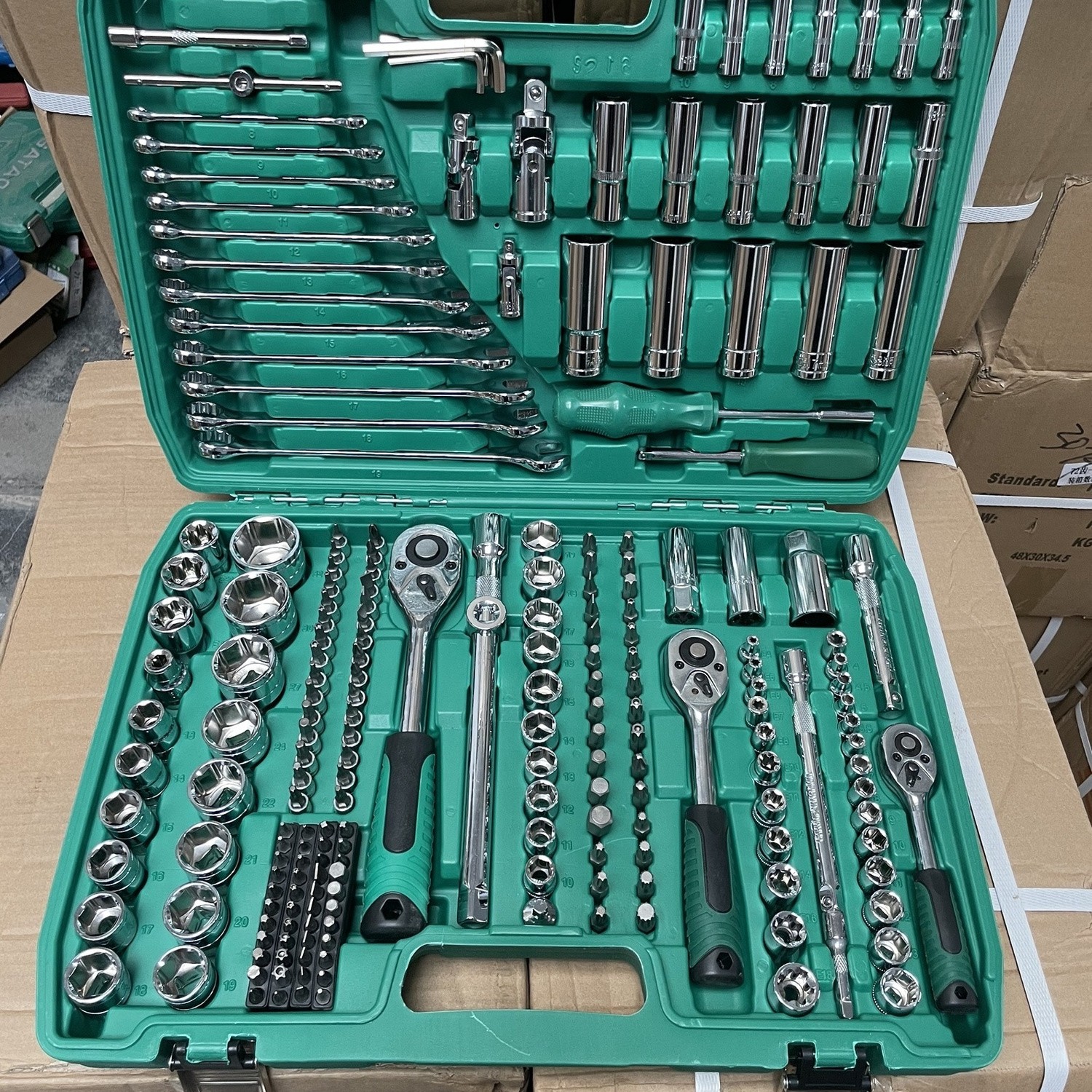 世达德国进口150件套汽修工具套装：专业级修车神器，让你秒变汽车达人️