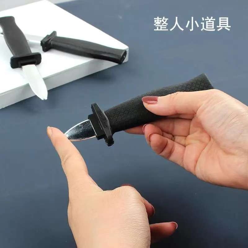 伸缩刀玩具刀整蛊道具刀太好玩了！儿童玩具模型刀居然这么火？！