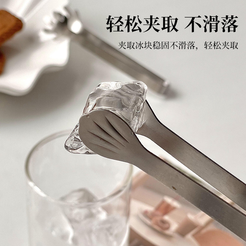 可爱迷你不锈钢小手掌冰块夹：不只是夹子，更是餐桌上的艺术品！