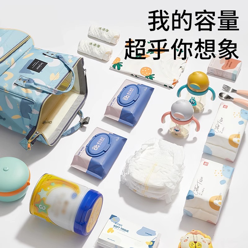 妈咪包母婴外出轻便双肩背包：宝妈们的新宠，带娃出行必备神器！️
