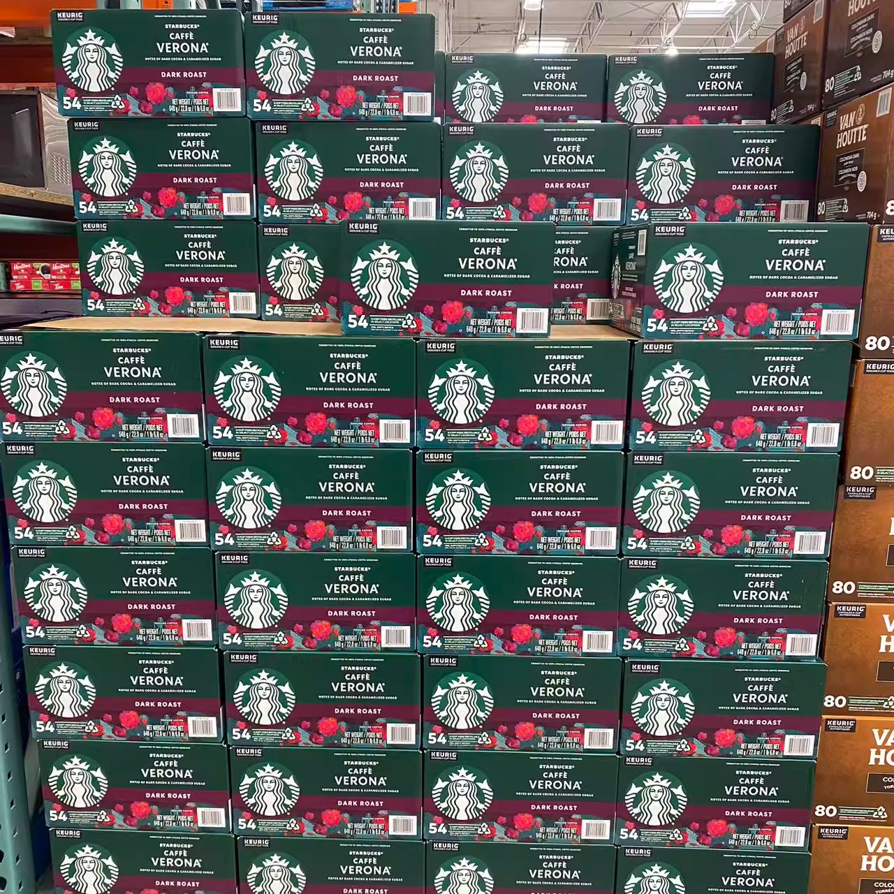 加拿大星巴克胶囊咖啡K-CUP：648克的咖啡盛宴，开启你的味蕾之旅！