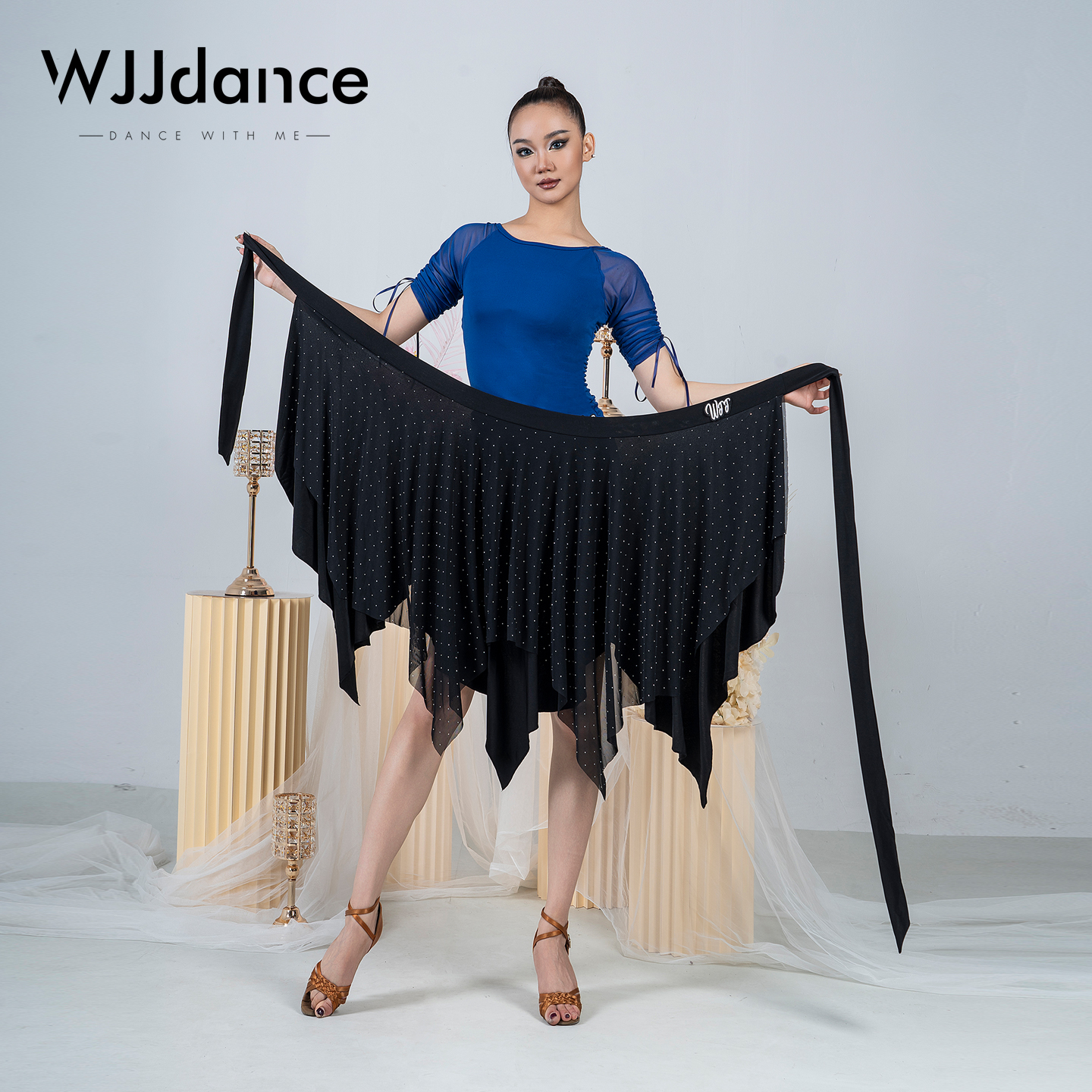 WJJdance拉丁舞半身裙：2025新款，让你舞动全场的秘诀