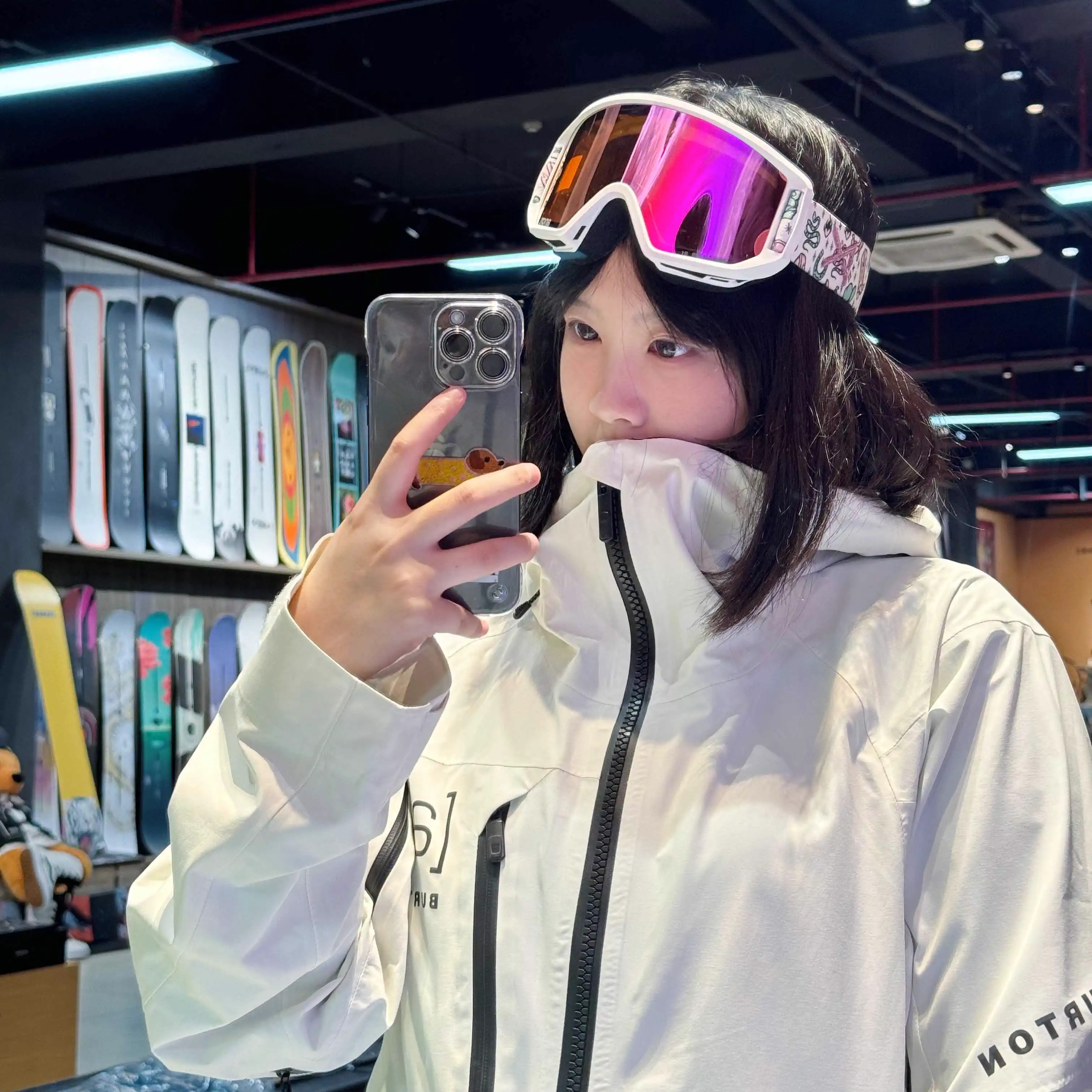 25款ANON M4 S M5s亚洲版磁吸双镜片护脸滑雪镜黑武士紫葡萄！雪场C位必须有它！❄️