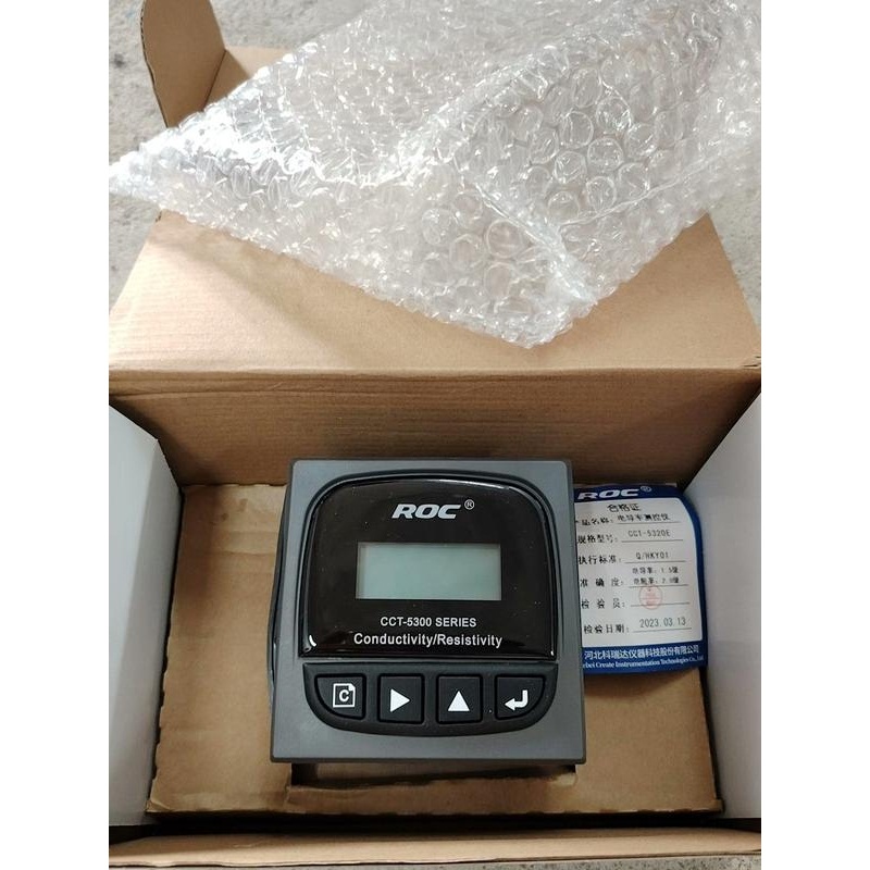 科瑞达CCT-5320E电导率仪+CCT-5300E探头+ROC控制器：水质监测的秘密武器！