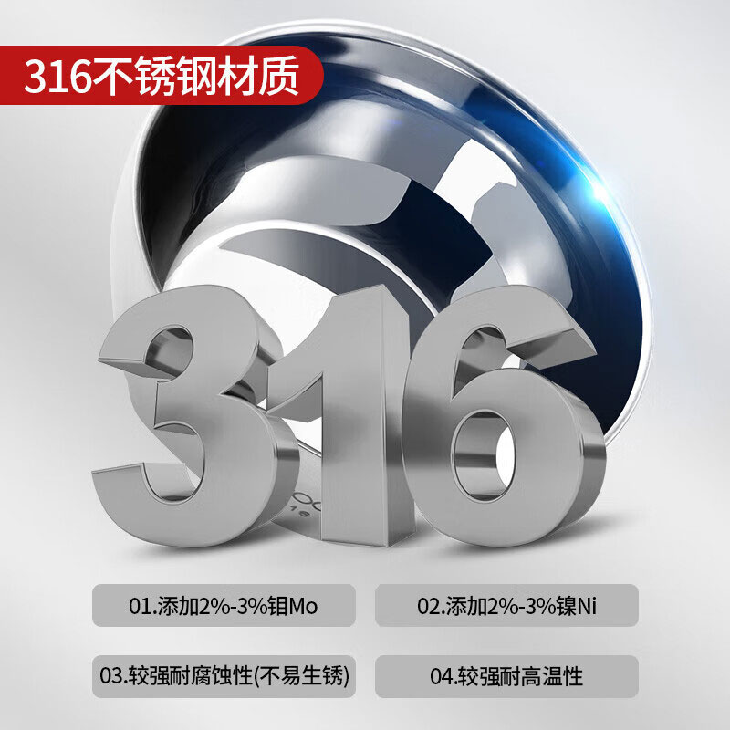 美厨MAXCOOK316不锈钢碗：双层隔热，晴蓝小碗里的大智慧！