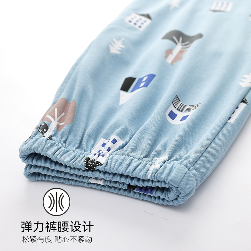 高端柔软睡裤，秋季遛弯必备，大码也能美美哒！