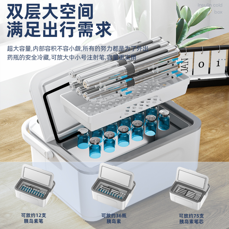 慕斯宝胰岛素冷藏盒真香预警！便携充电小冰箱，糖尿病患者的救命神器