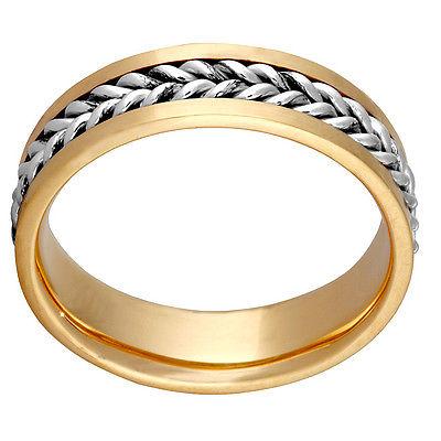 two tone gold mens wedding band,Two Tone Gold Mens Wedding Band: A Comprehensive Guide