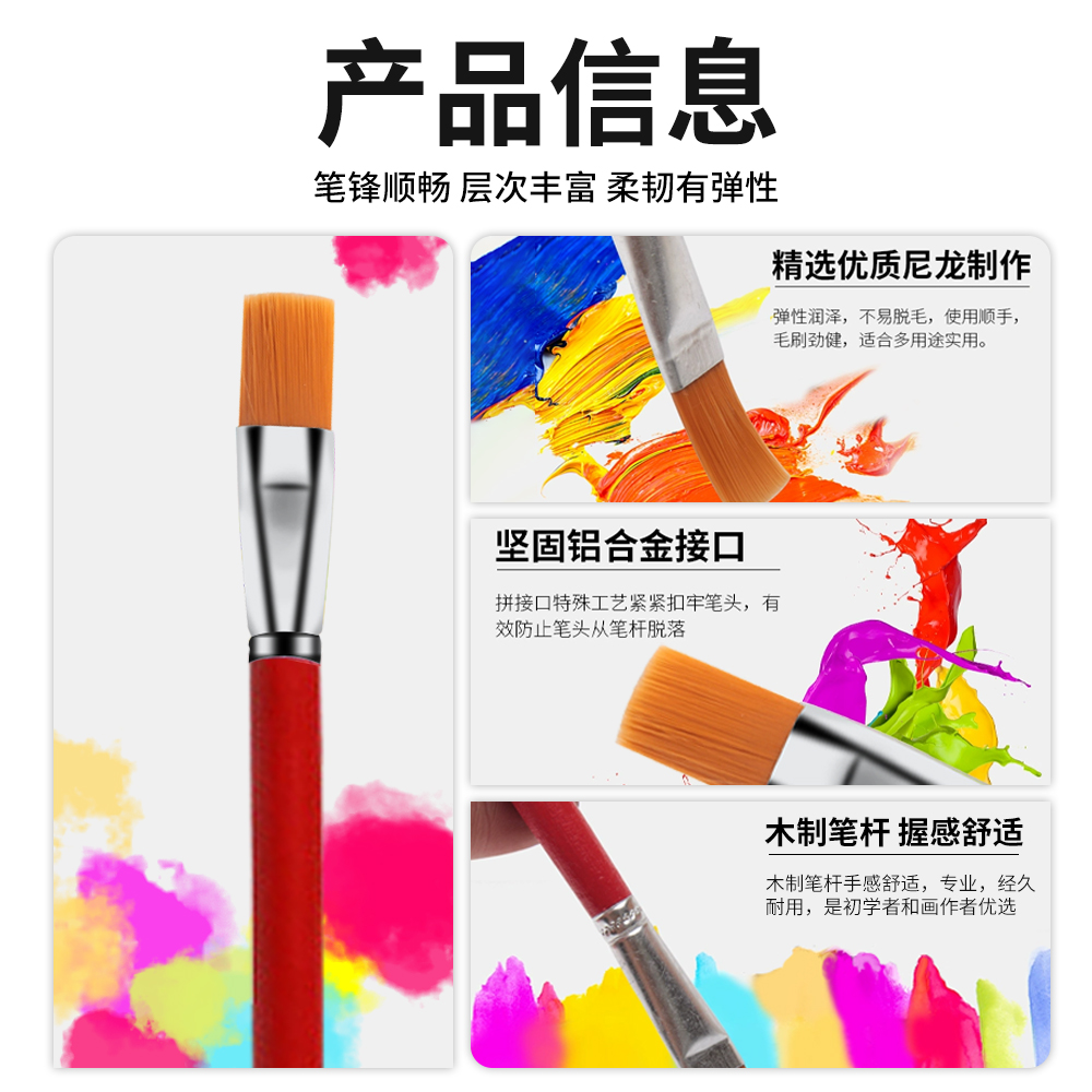 补漆小妙招：尼龙毛画笔与工业油漆毛笔的完美搭档，拯救你的家居DIY梦想！
