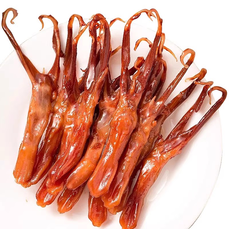 温州即食嫩鸭舌：舌尖上的家乡味道，解馋零食新选择！