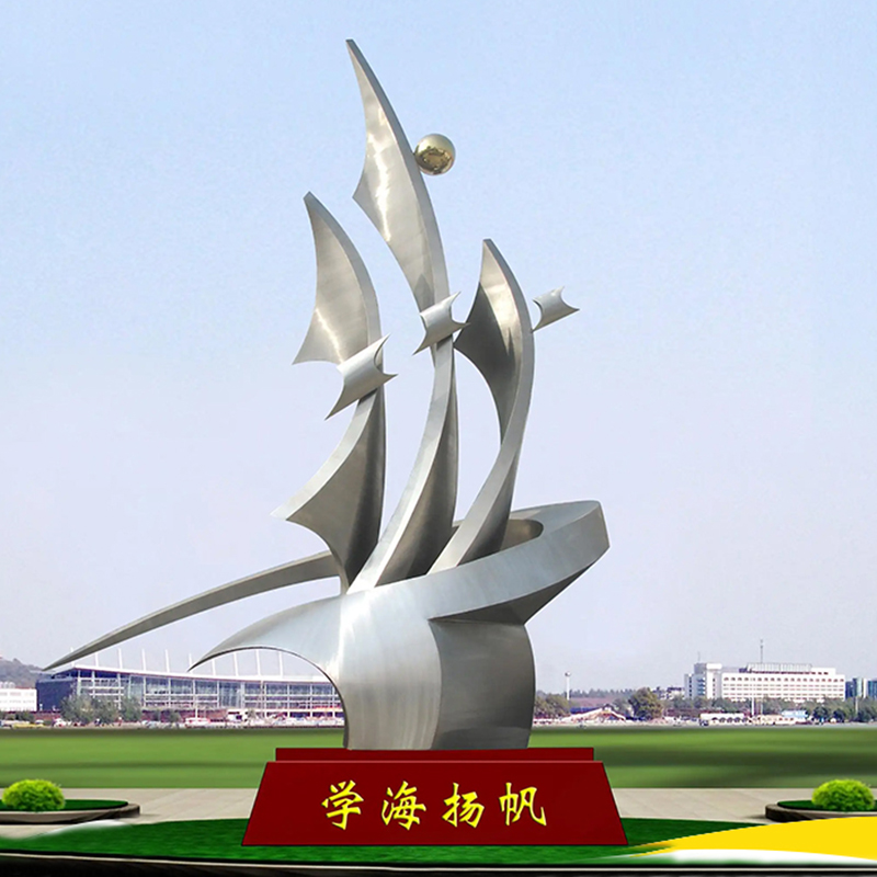 大型不锈钢雕塑廊架：户外景观中的艺术巨匠，如何定制你的专属创意树?
