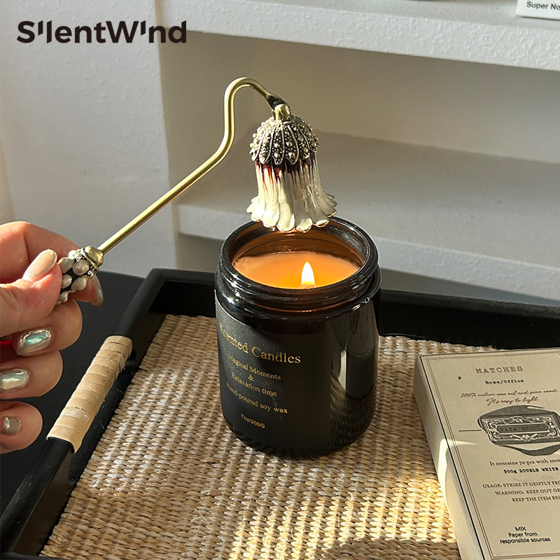 SilentWind寂风欧式复古珐琅彩香薰蜡烛：点亮生活美学的神秘魔法