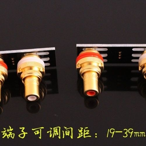 全铜镀真金RCA插座：音质升级的秘密武器！