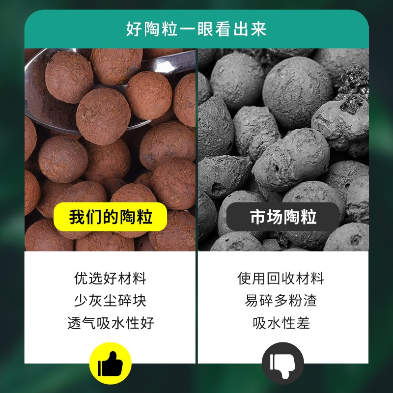 陶粒球花盆垫底神器，卫生间园艺新潮流，你还在等什么？