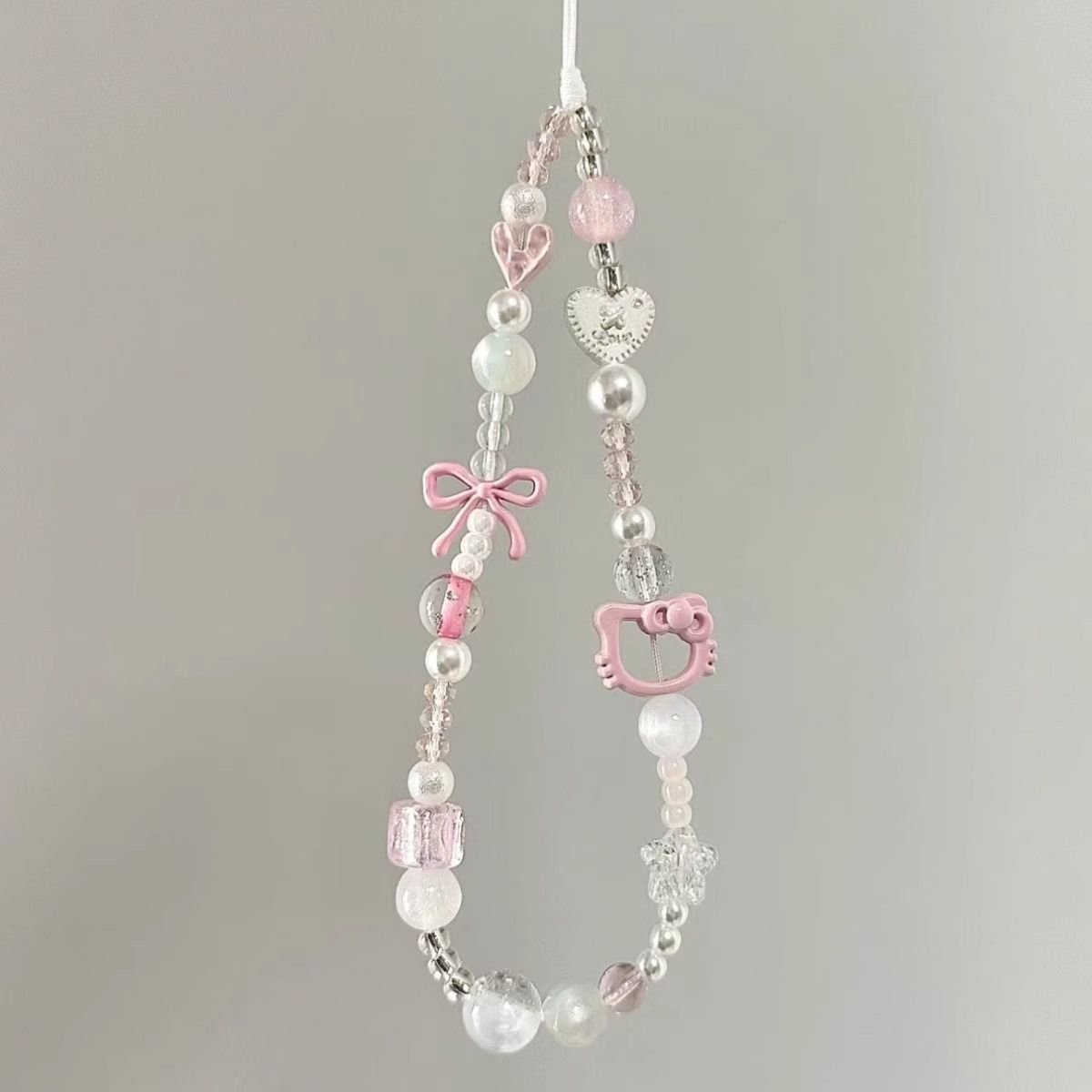 HelloKitty猫手机壳链条ccd相机挂件：少女心爆棚的拍照好搭档！