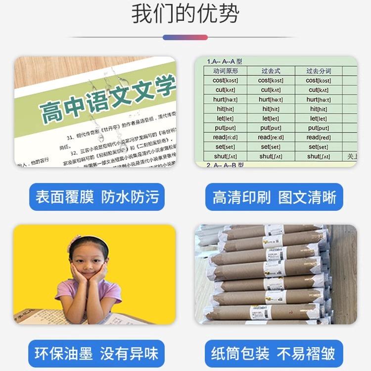 2025高考必备神器！语数英物化生政史地全科挂图，学霸同款