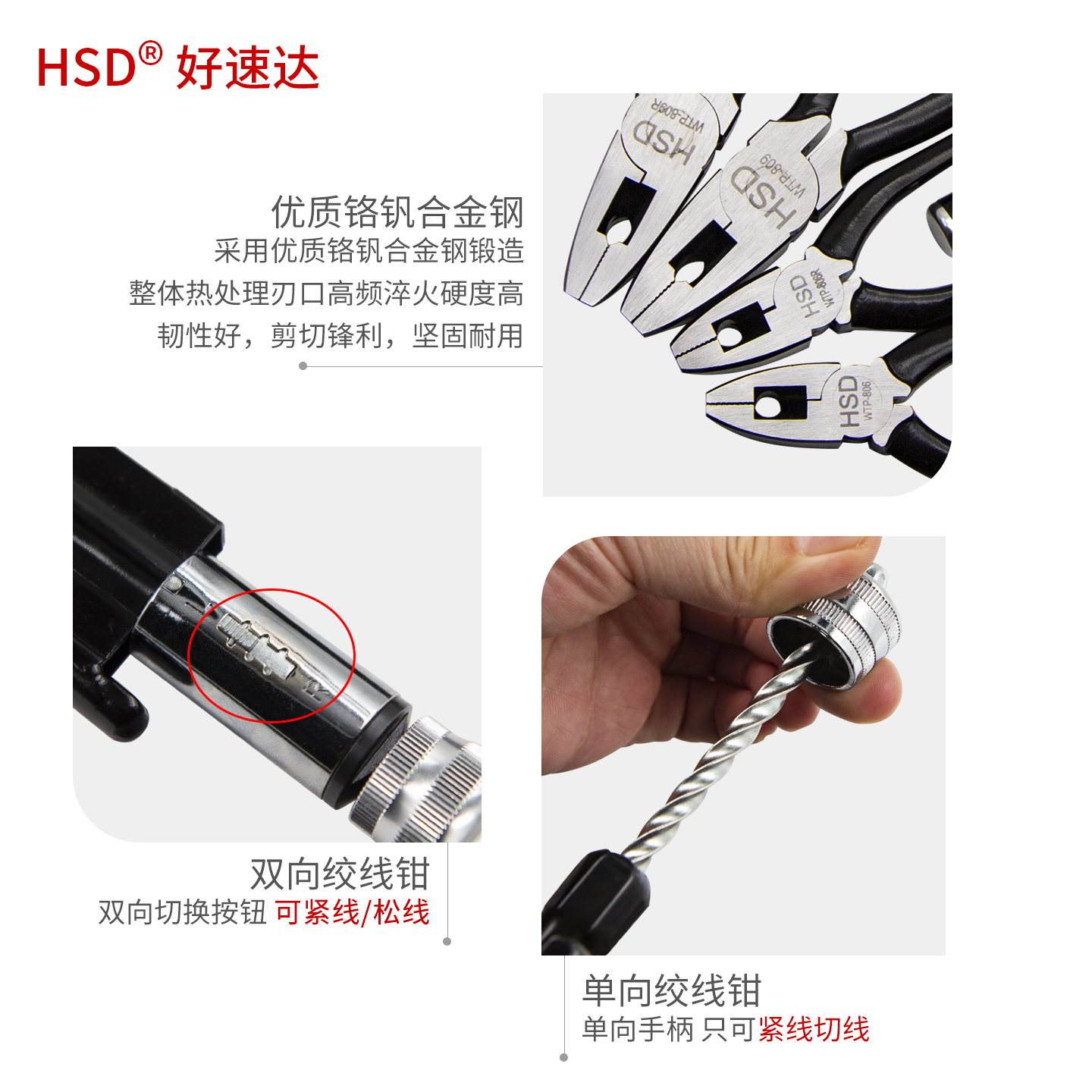 好速达保险丝钳绞线钳：电工必备神器，轻松搞定各种电线难题！