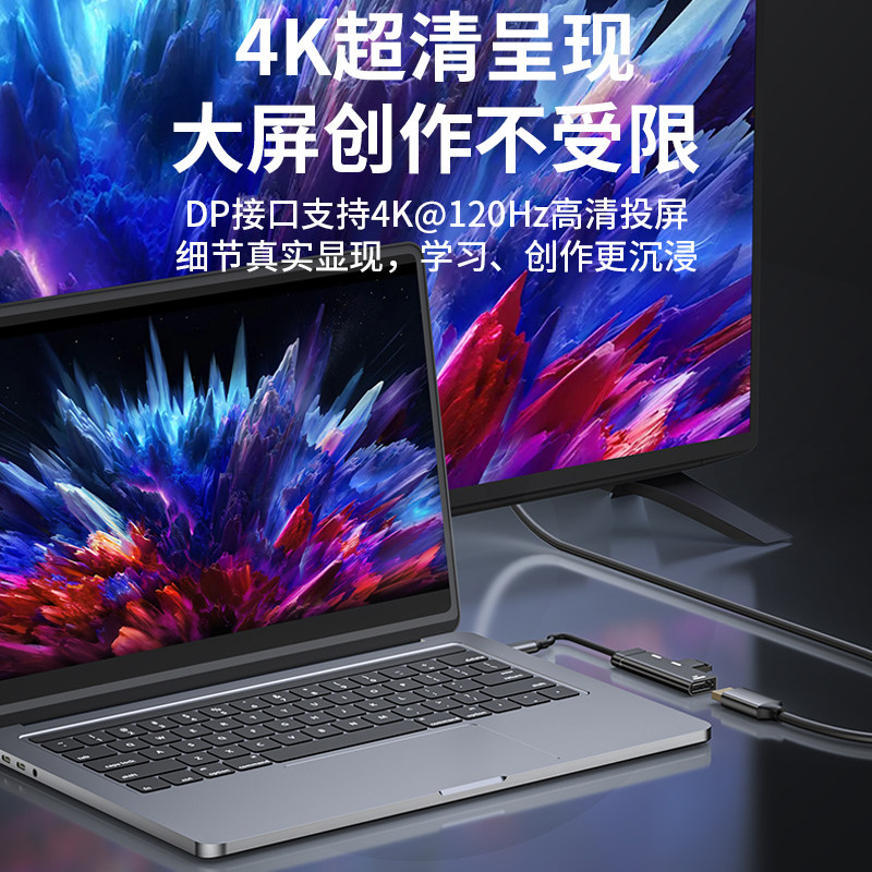 什么样的扩展坞能让我的Switch投屏到4K电视上？