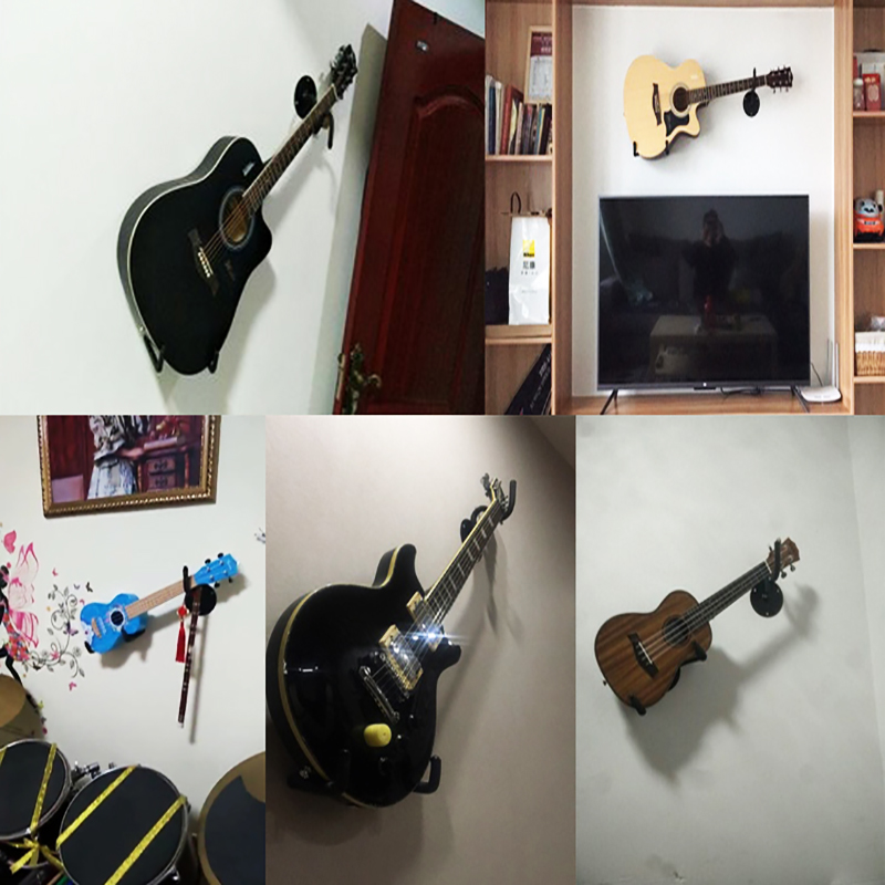 音乐爱好者的福音：木吉他挂钩到小提琴壁挂架，打造完美乐器收纳方案！