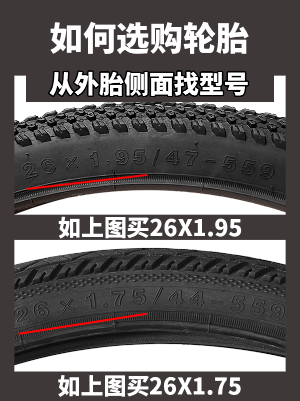 自行车朝阳轮胎全解析：尺寸与宽度选择攻略，让你轻松选购！