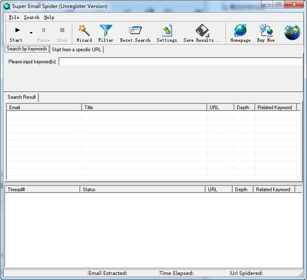Super Email Spider(建立邮件列表)V4.5.3