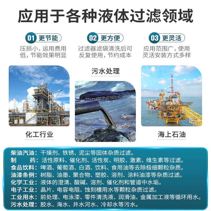 pp1号袋式过滤器滤袋，高效过滤，水质净化新选择！