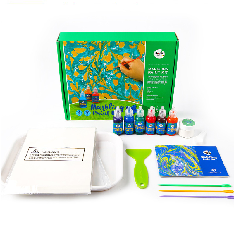 美乐水拓画套装：儿童安全水洗手指画，创意无限的美术新体验