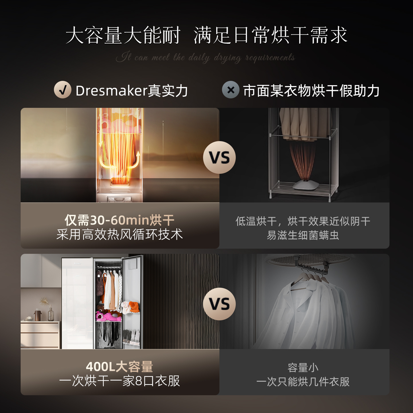 DRESMAKER舒衣爽艺术白款智能衣物护理机：告别繁琐，轻松打理你的衣橱！✨