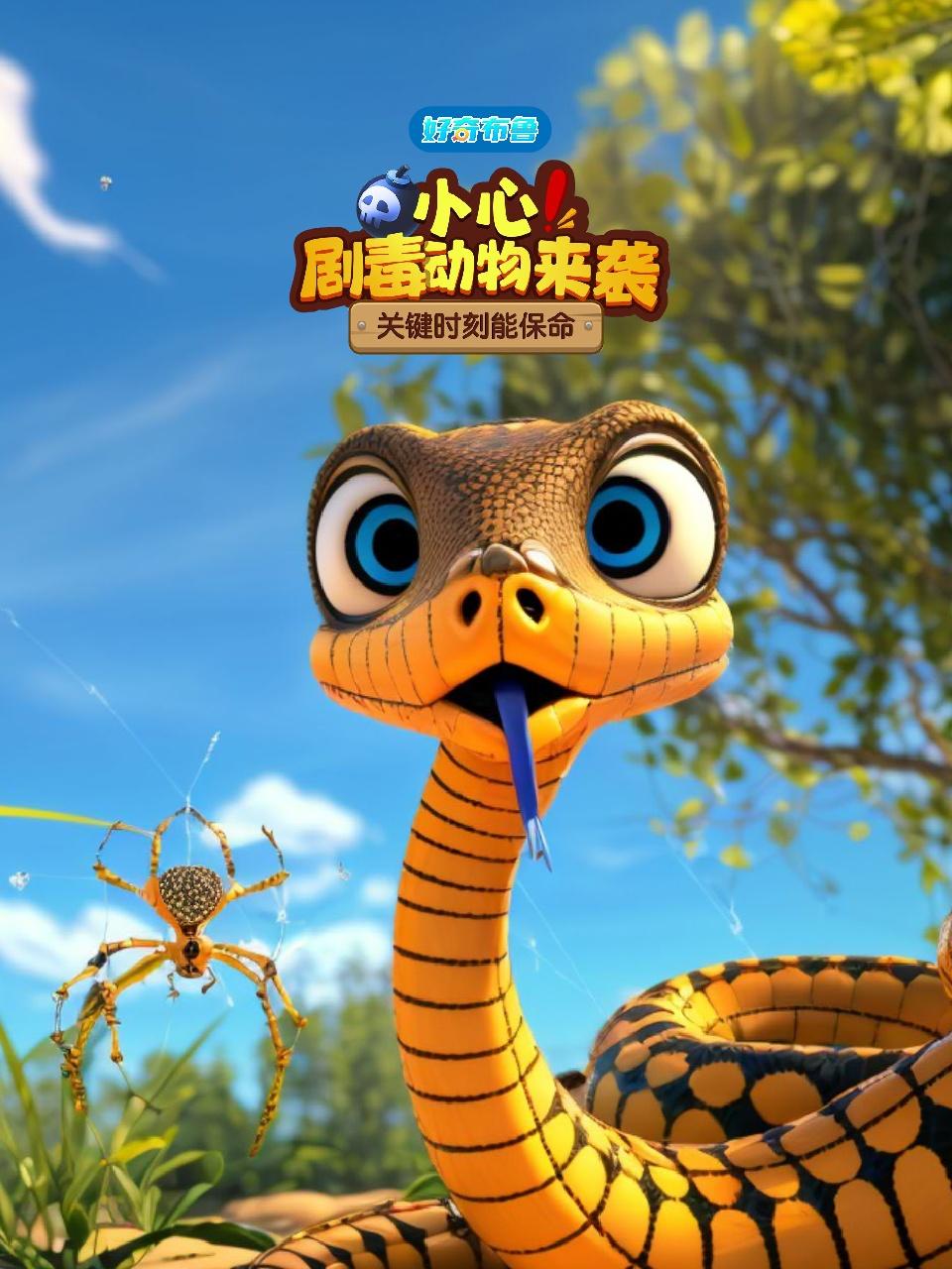 好奇布鲁小心剧毒动物来袭