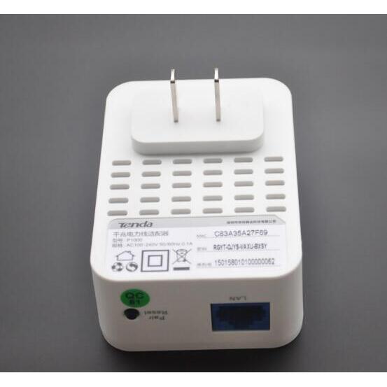 8成新腾达千兆电力猫PA7/P1000，单只PA3千兆无线，性价比爆表的秘密武器！