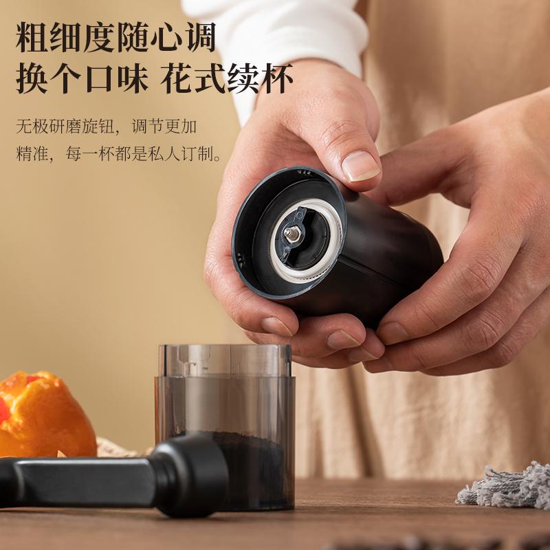 小熊咖啡豆研磨机：手动磨豆神器，轻松享受手摇咖啡香☕️