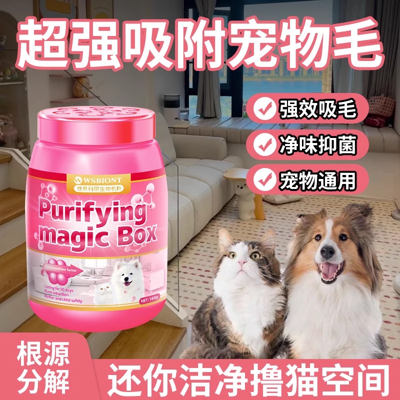 家里没猫毛了？这台空气清洁神器真能“吸”走所有烦恼！