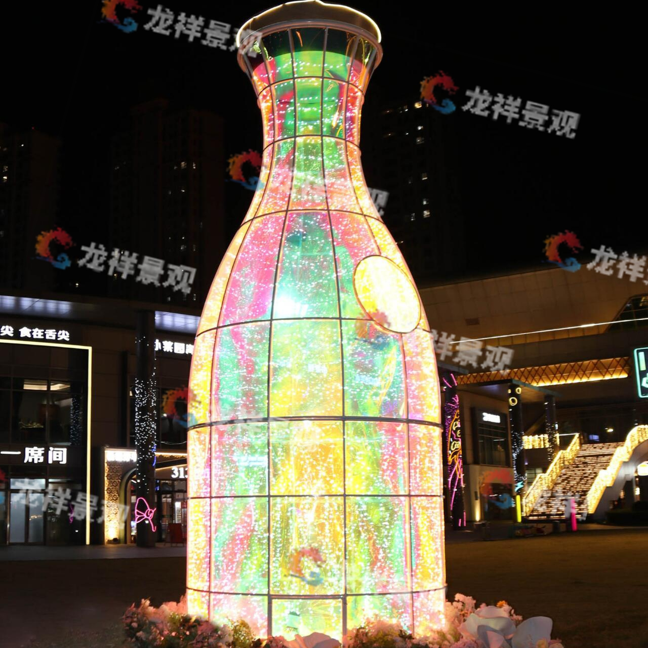 定制圆筒亚克力许愿瓶：商场美陈新宠，点亮你的创意展示！✨