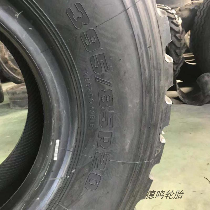 消防车专用轮胎真香！前进三角395/80R20越野胎实测太强了！
