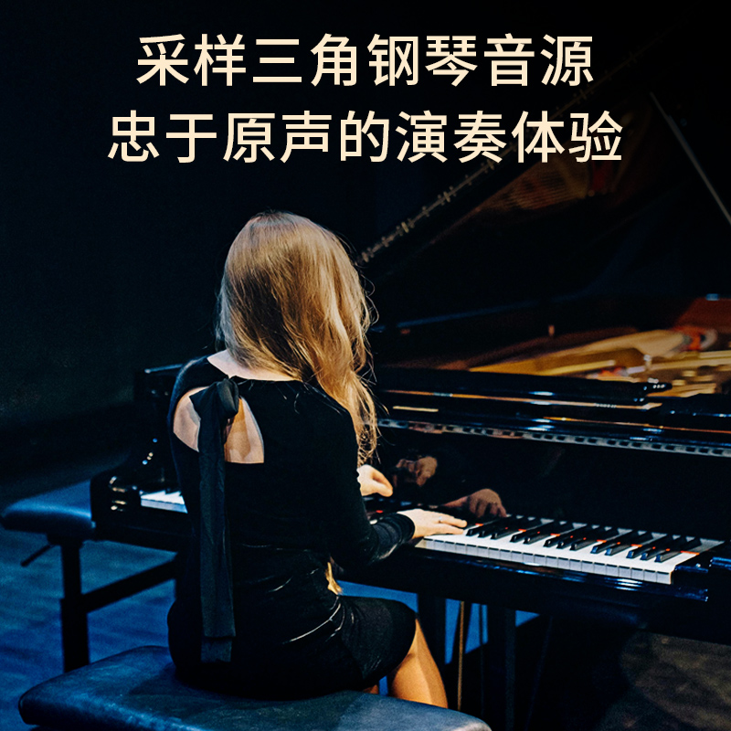 Langtu 88键折叠钢琴MIDI软硅胶键盘：音乐创作神器，便携又专业！