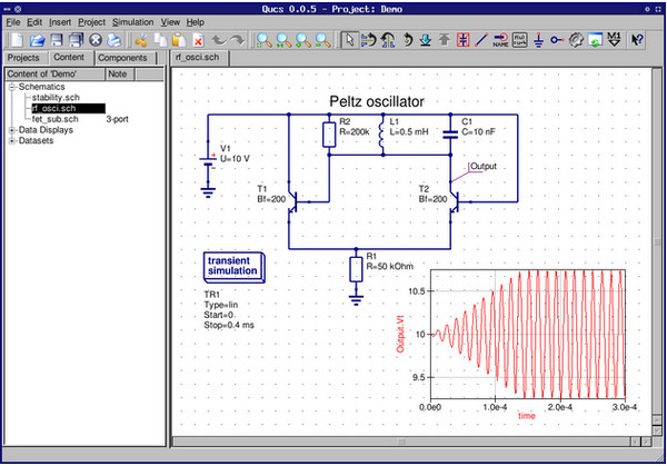 电路模拟器(Qucs)v0.019官方版