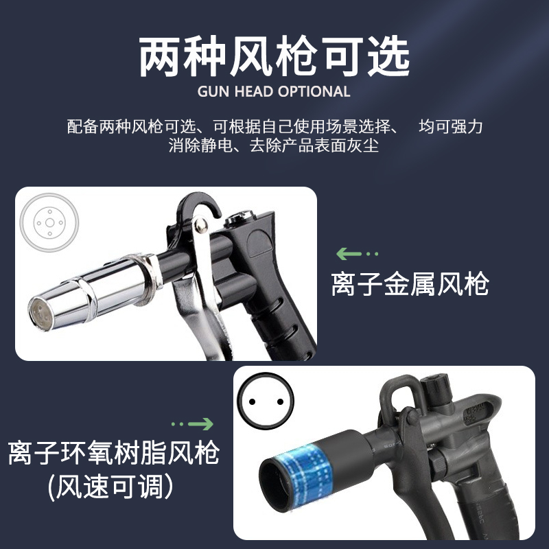 静电除尘新神器！手持式离子风枪，告别灰尘困扰！