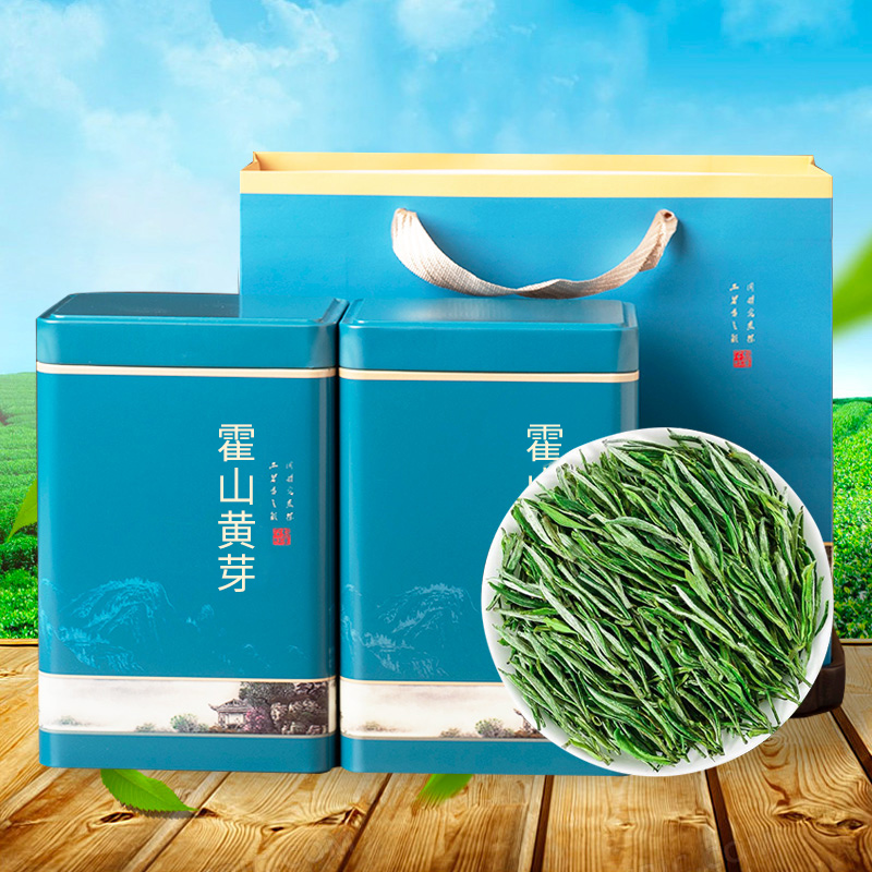 霍山黄芽2025新茶：高端礼盒500g，六安春茶绿茶口粮茶，品味不一样的茶香盛宴！