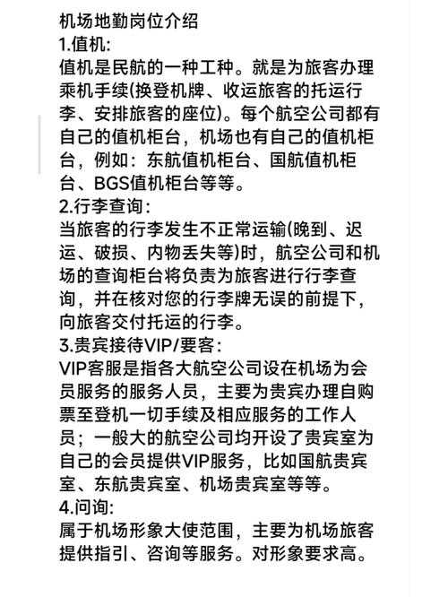 机场地勤需要什么要求,机场地勤人员必备素质与能力要求解析-第2张图片-职教招生网