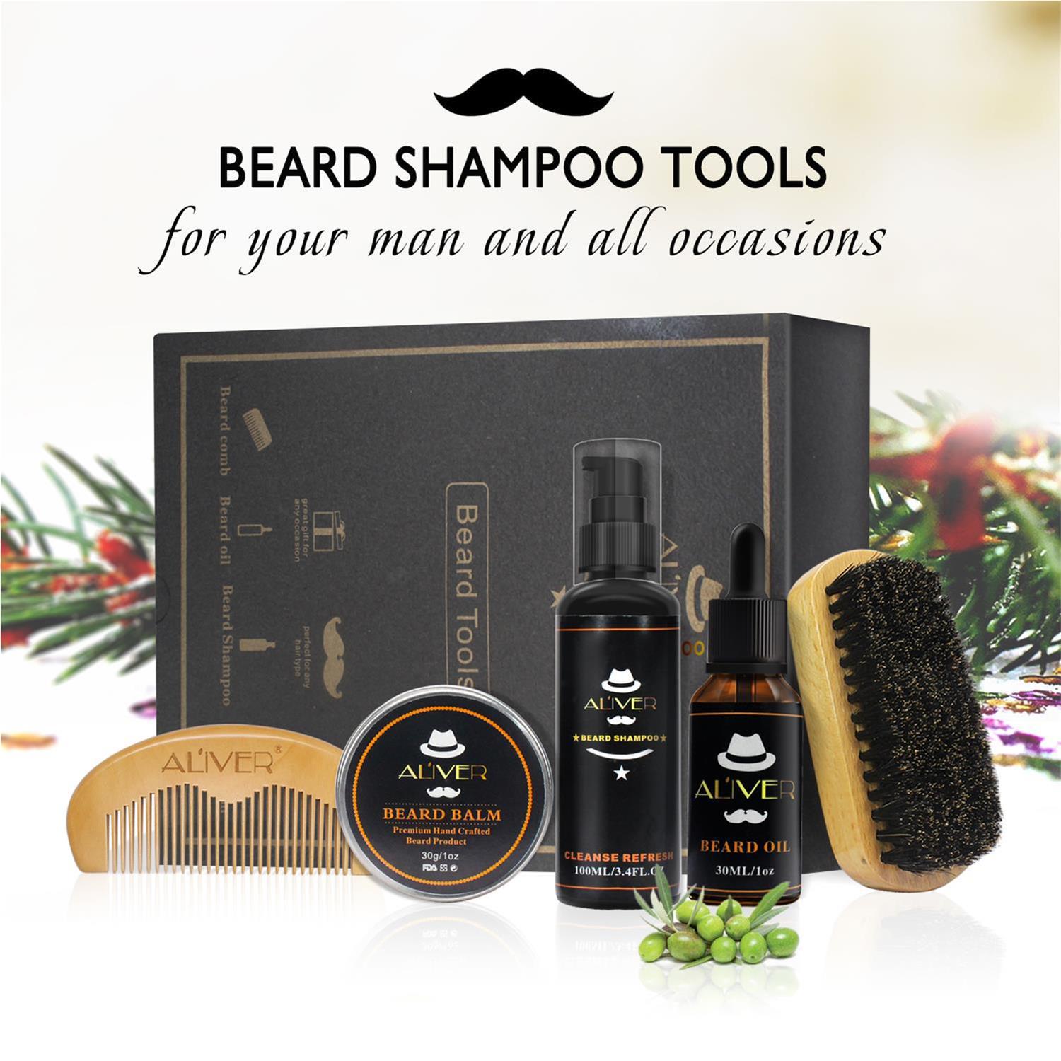 胡须护理大揭秘：Beard Oil, Balm, Comb &amp; Brush，打造完美胡须不再是梦！