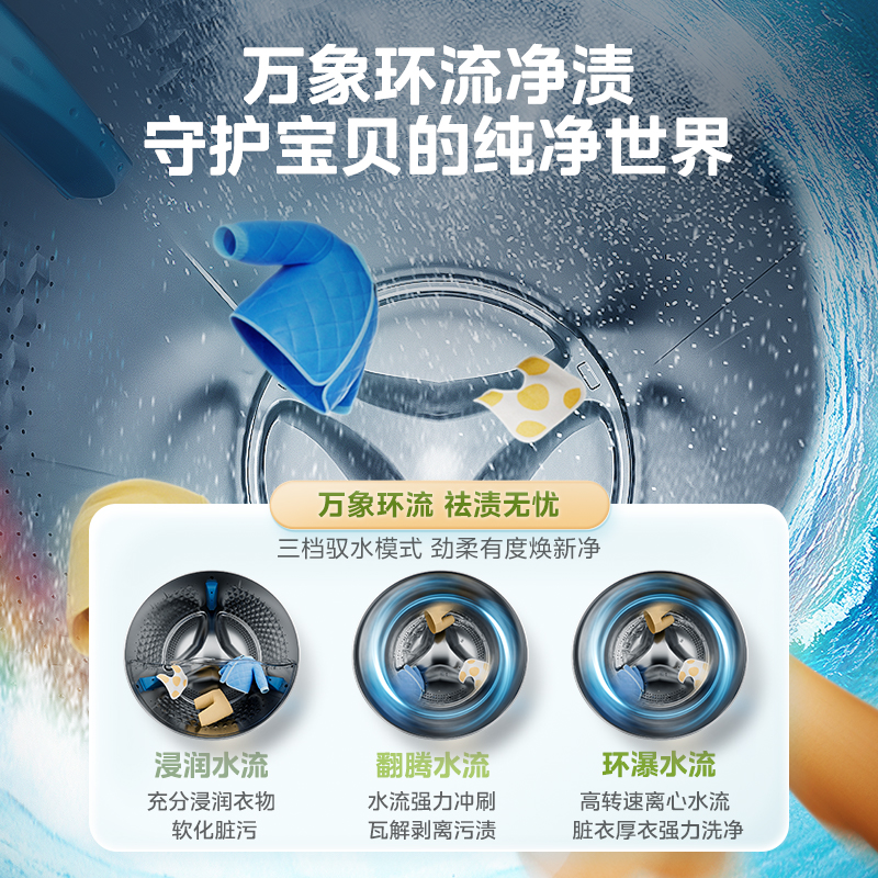 美的3kg迷你壁挂洗衣机MG30MINIMAX：解放阳台空间，洗衣新潮流！