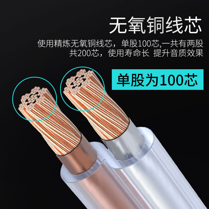 亿舟YZ-YXX200发烧级音响线：音乐发烧友的必备神器！