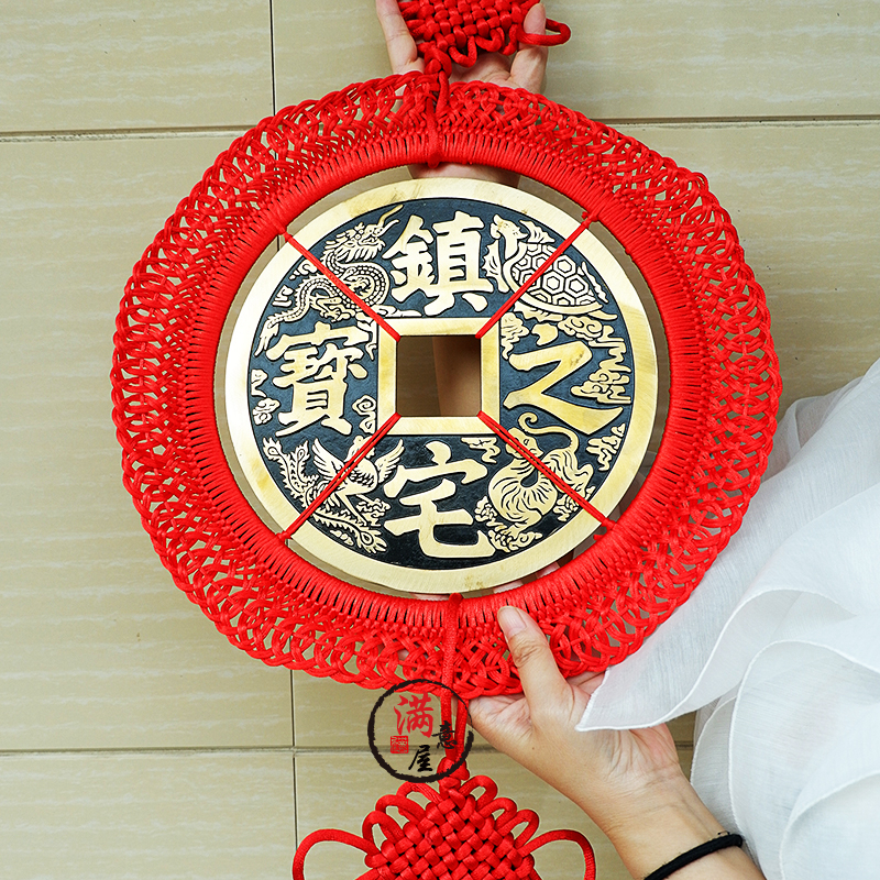 乔迁必备！中国结挂饰太绝了！龙年福气满满，玄关客厅都变高级感