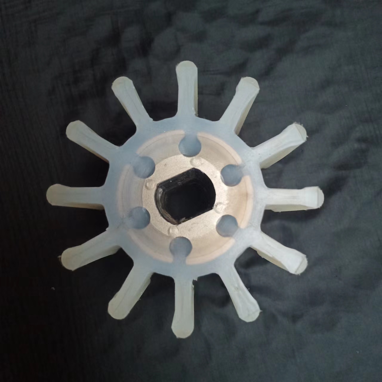 挠性泵水叶叶轮转子橡胶叶轮配件RXB，上海亚泉厂家原装，开启水泵新纪元！