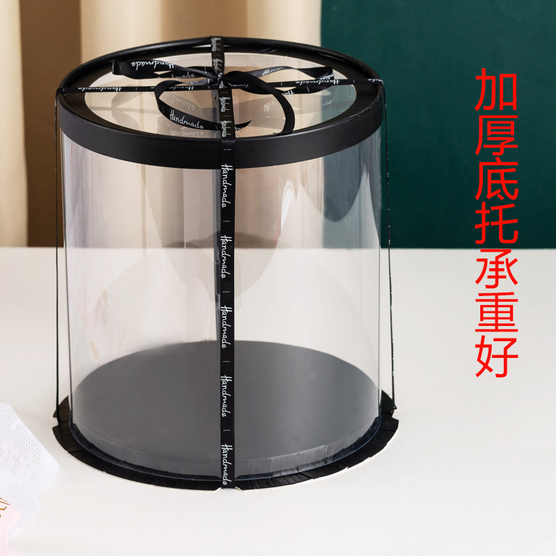 圆形透明水果花盒：浪漫鲜花与创意礼物的完美融合，生日婚礼必备！
