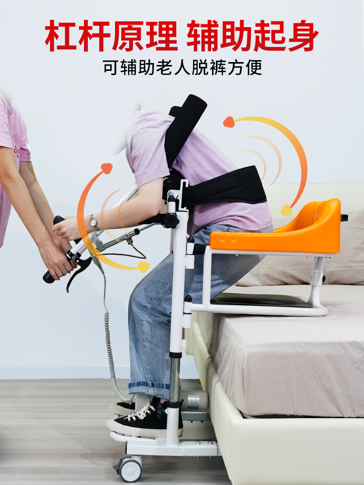老人卧床起身辅助器，孕妇助起神器，电动起坐宝，久坐助力新革命！
