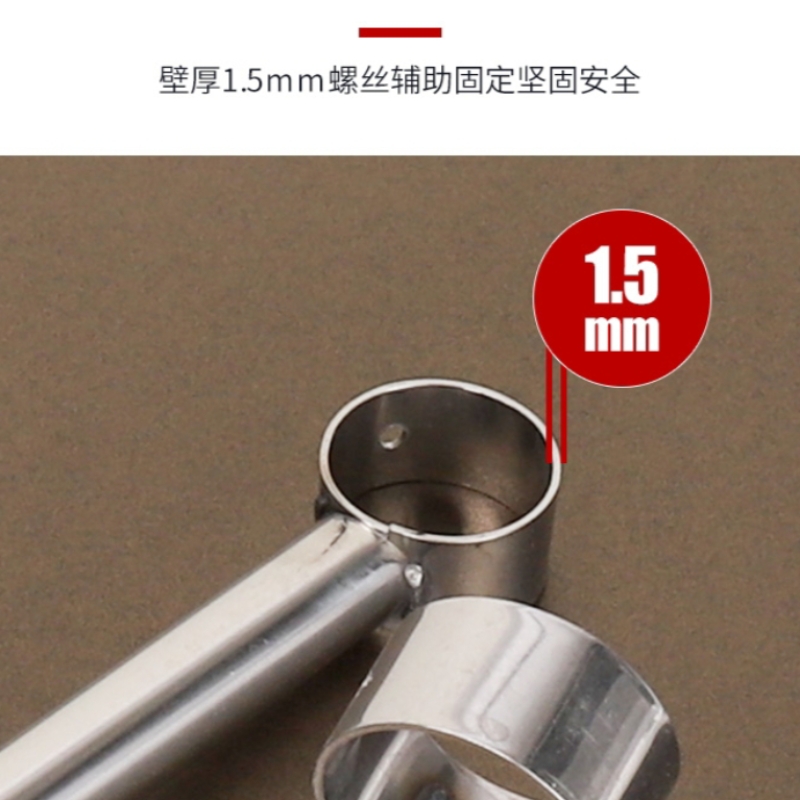 加厚304不锈钢晾衣杆吊座：阳台新宠，耐用与美观兼得的秘密武器！
