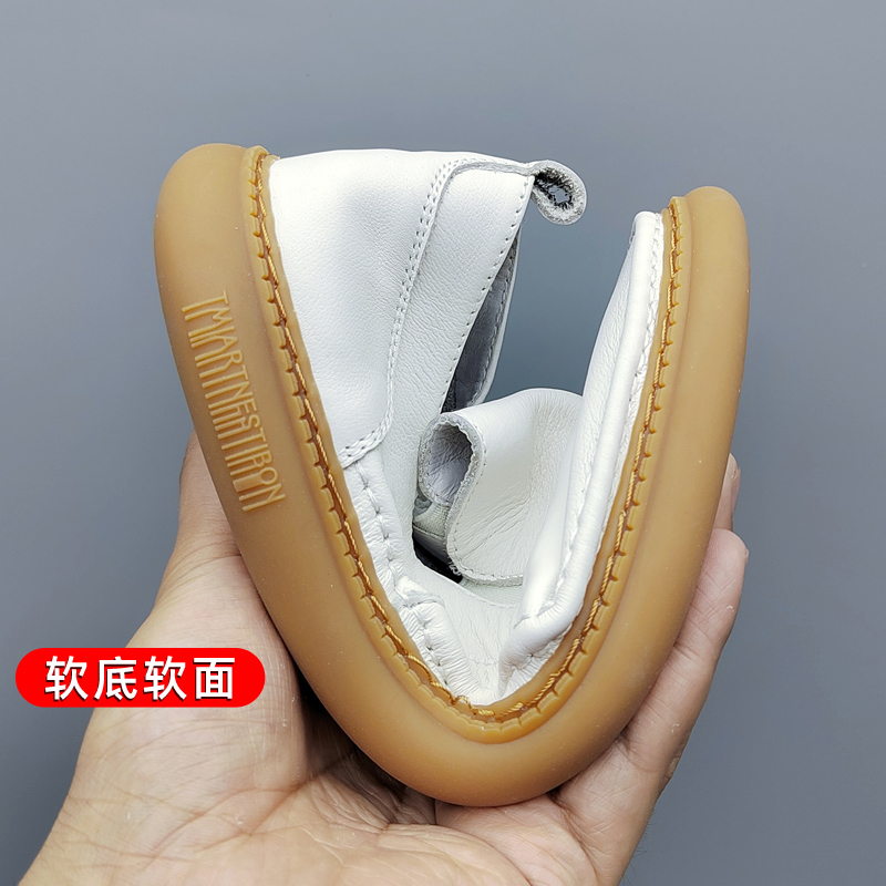 夏季新款豆豆鞋：男款真皮透气休闲乐福鞋，一脚蹬懒人鞋，软底开车必备！