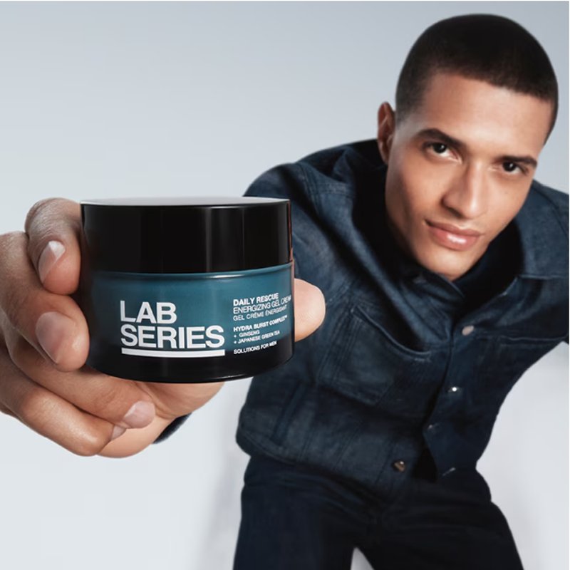 LAB SERIES朗仕保湿焕亮水凝面霜：男士护肤新革命，告别细纹，迎接青春活力！